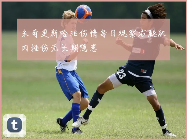 米奇更新哈珀伤情每日观察右腿肌肉挫伤无长期隐患